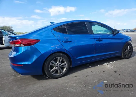 2018 Hyundai Elantra Sel from USA, damaged, VIN 5NPD84LF9JH336476